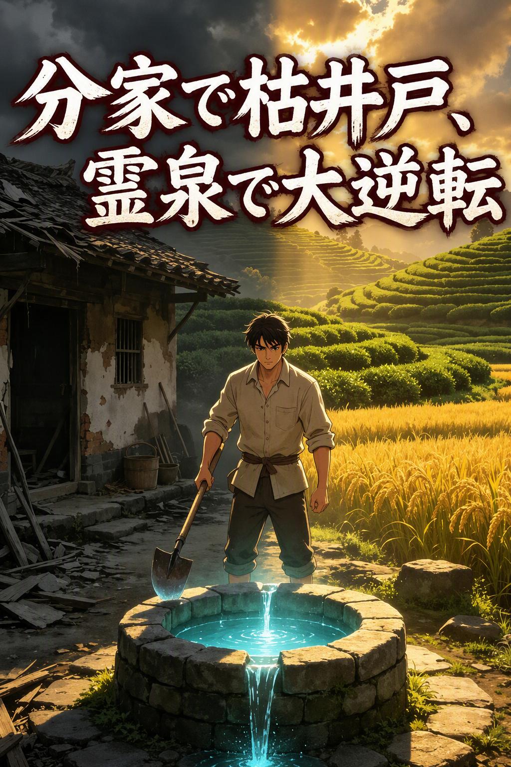 貧しい農夫の秘密の井戸