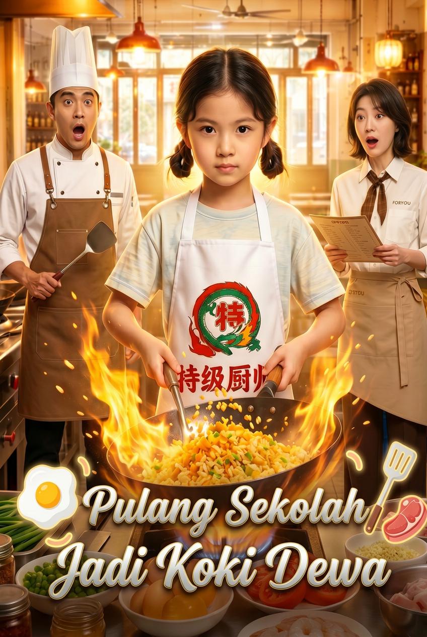Pulang Sekolah Jadi Koki Dewa
