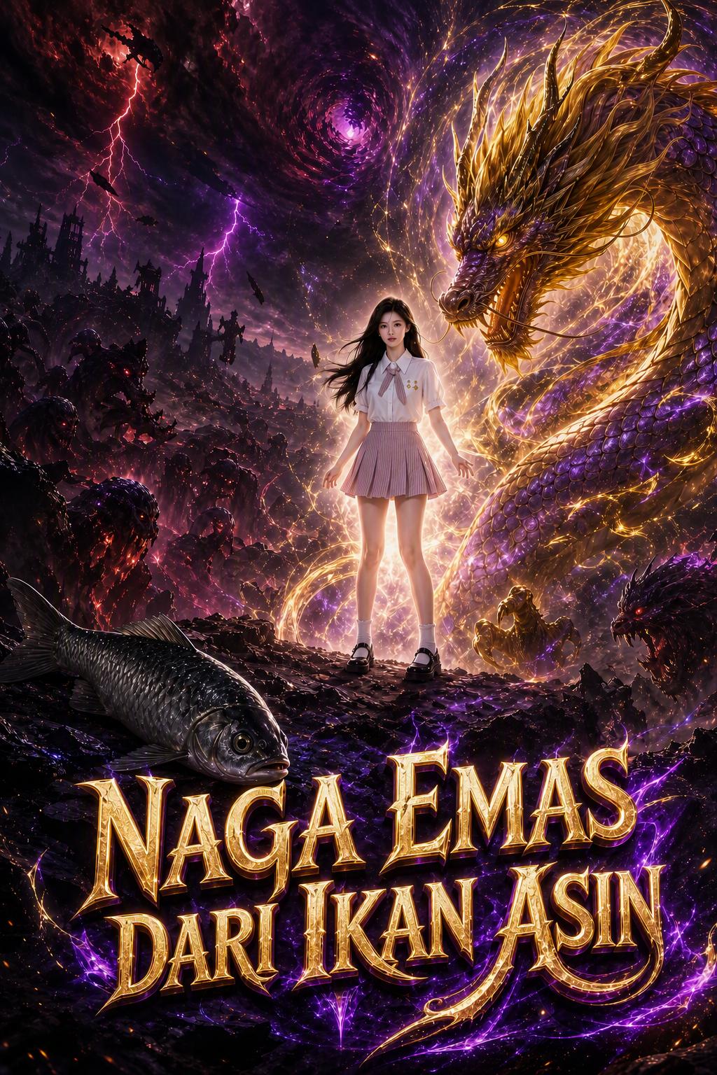 Dibuang, aku menjadi naga emas