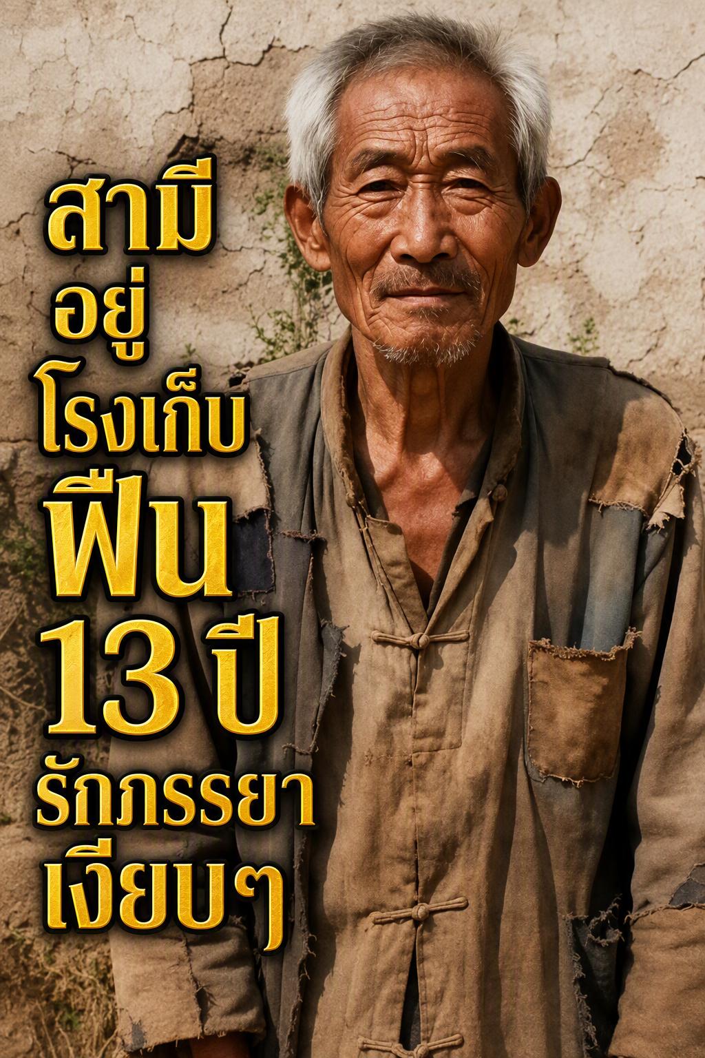 สามีอยู่โรงเก็บฟืน 13 ปี รักภรรยาเงียบๆ