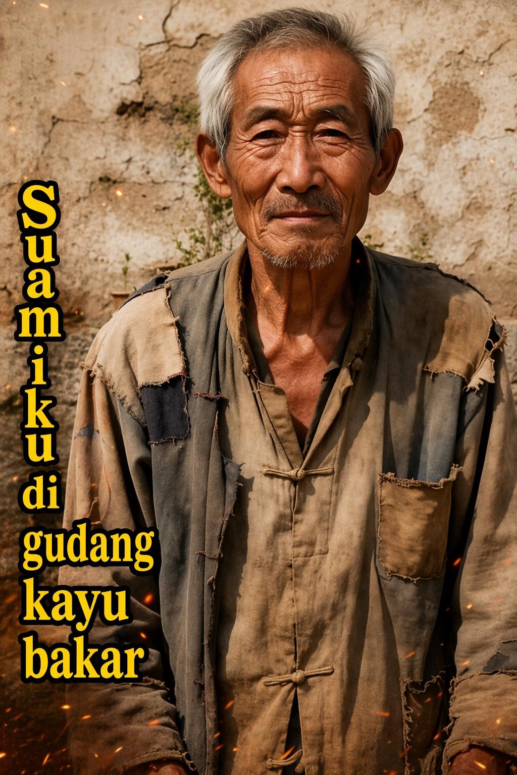 Suamiku di gudang kayu bakar