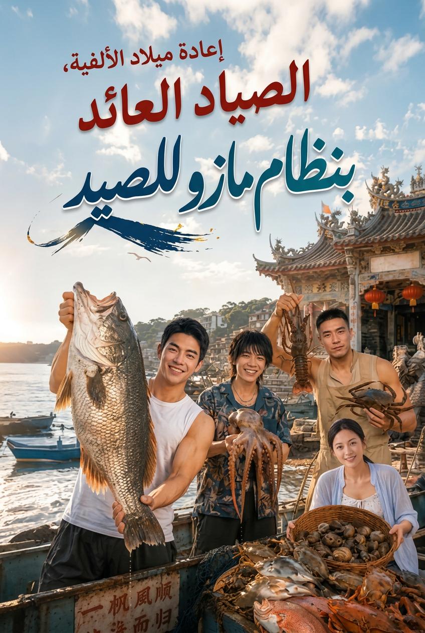 وُلد من جديد ليصبح قطبًا في صيد الأسماك