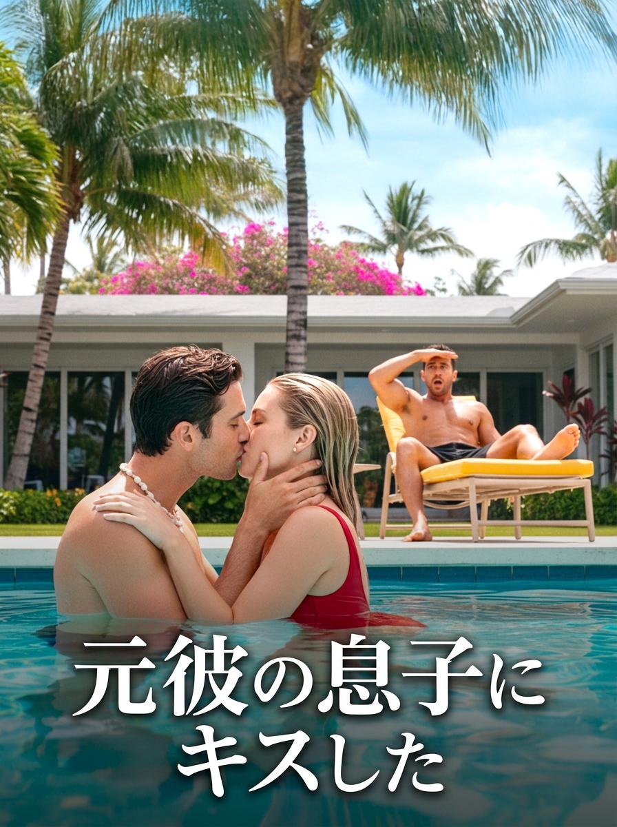 元彼の息子にキスした