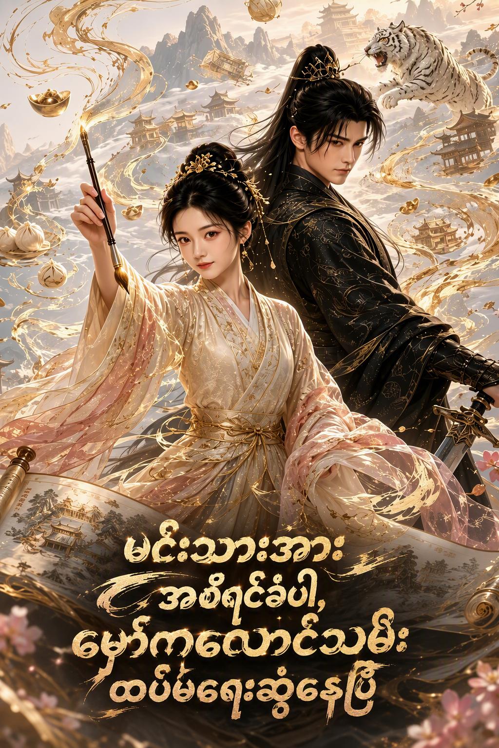 မိစ္ဆာမ၏ ပန်းချီစုတ်တံနှင့် ရင်ခွင်ပိုက်မင်းသား