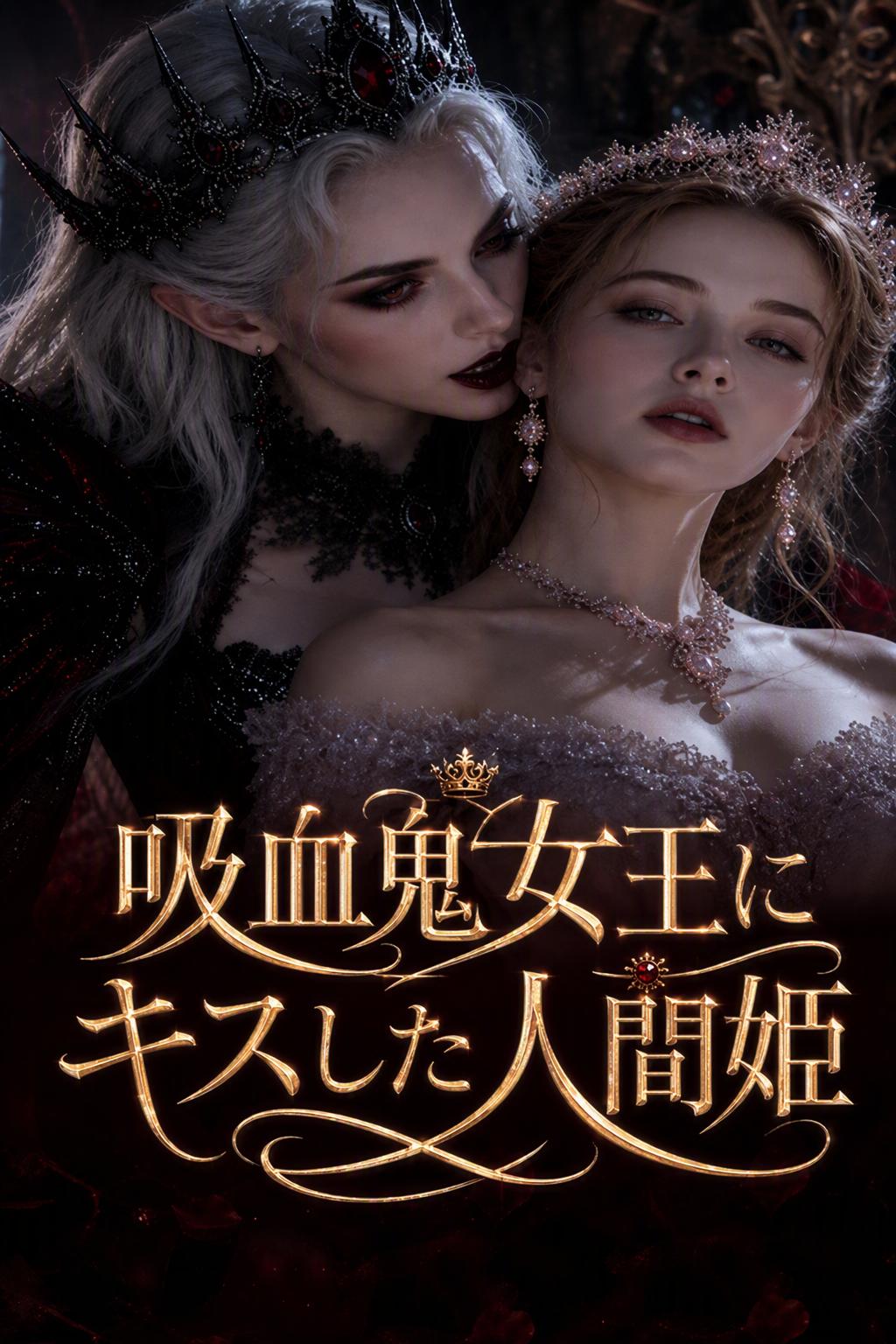 吸血鬼の女王と秘密の口づけ