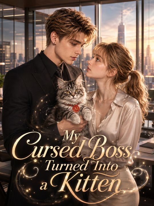 My Cursed Boss Turned Into a Kitten