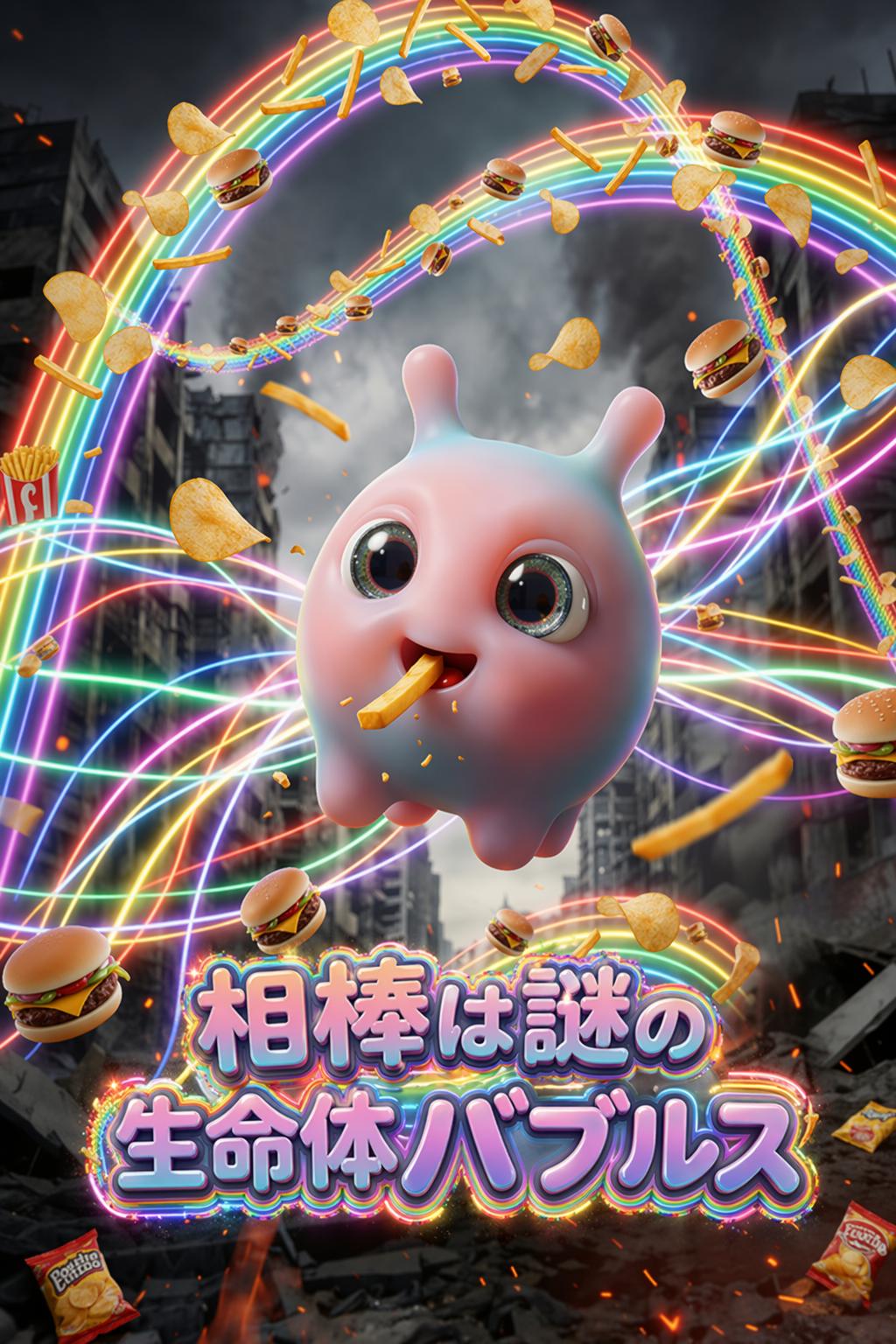 相棒は謎の生命体バブルス