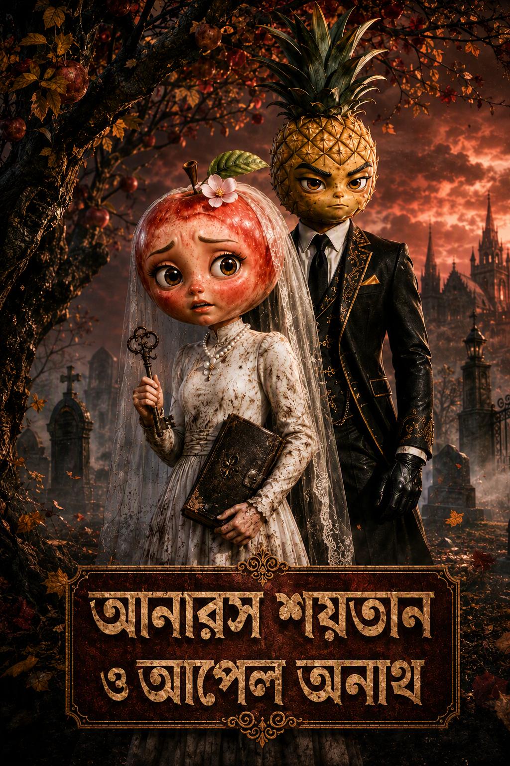 আনারস শয়তানের সাথে বিয়ে