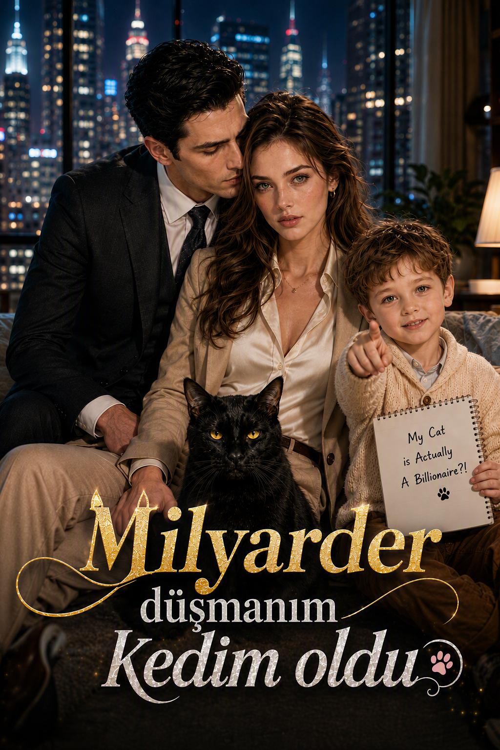Milyarder düşmanım kedim oldu