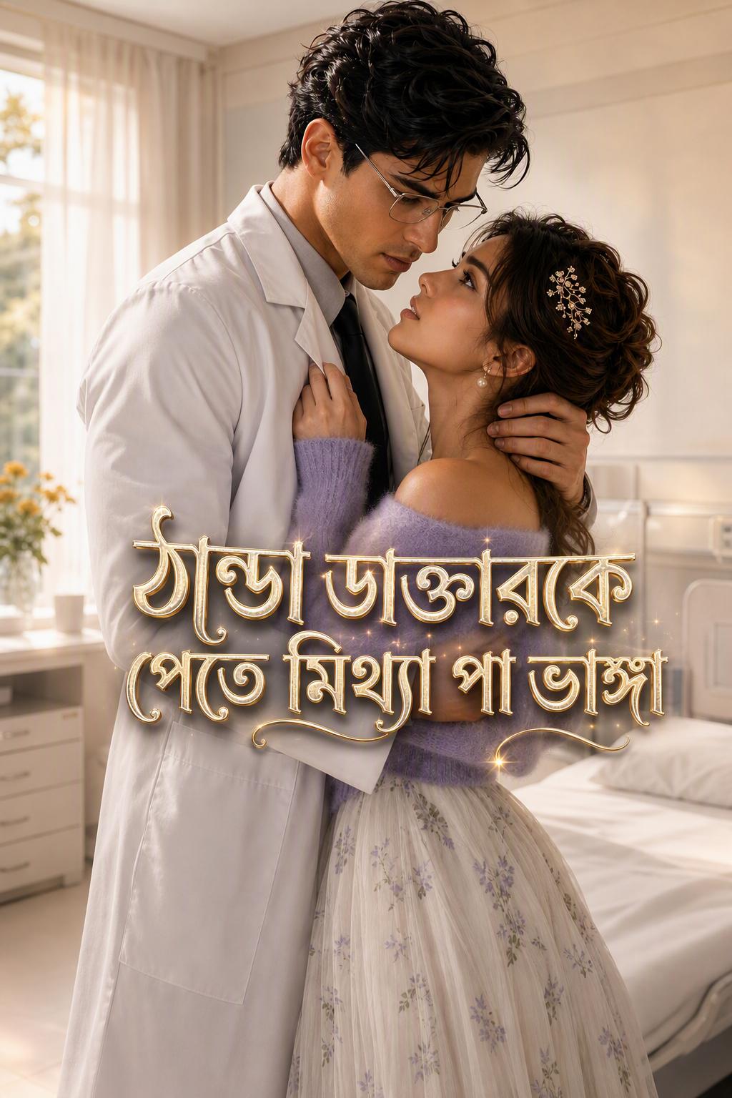 ডাক্তারকে পটাতে পা ভাঙার নাটক