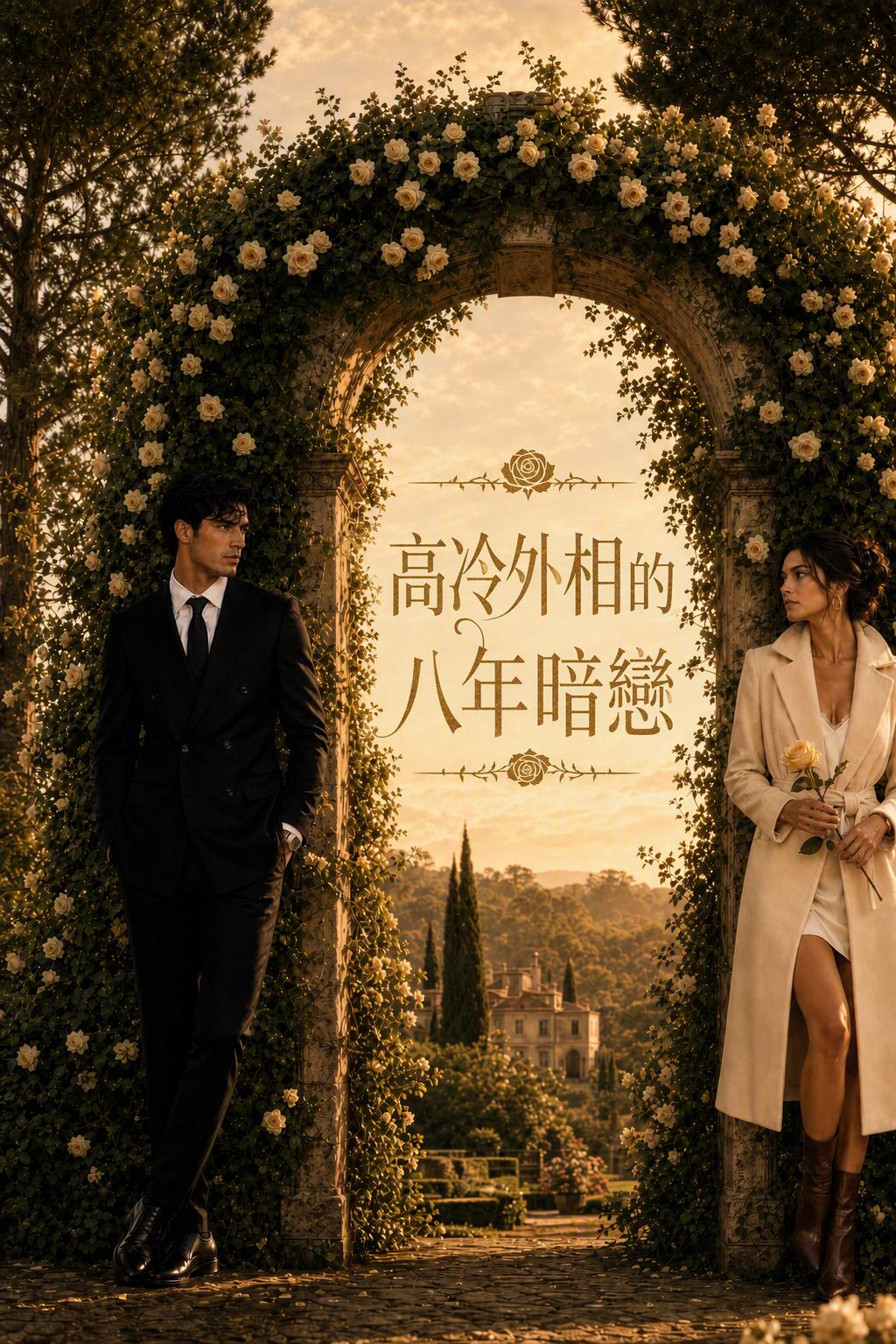 玫瑰与松树