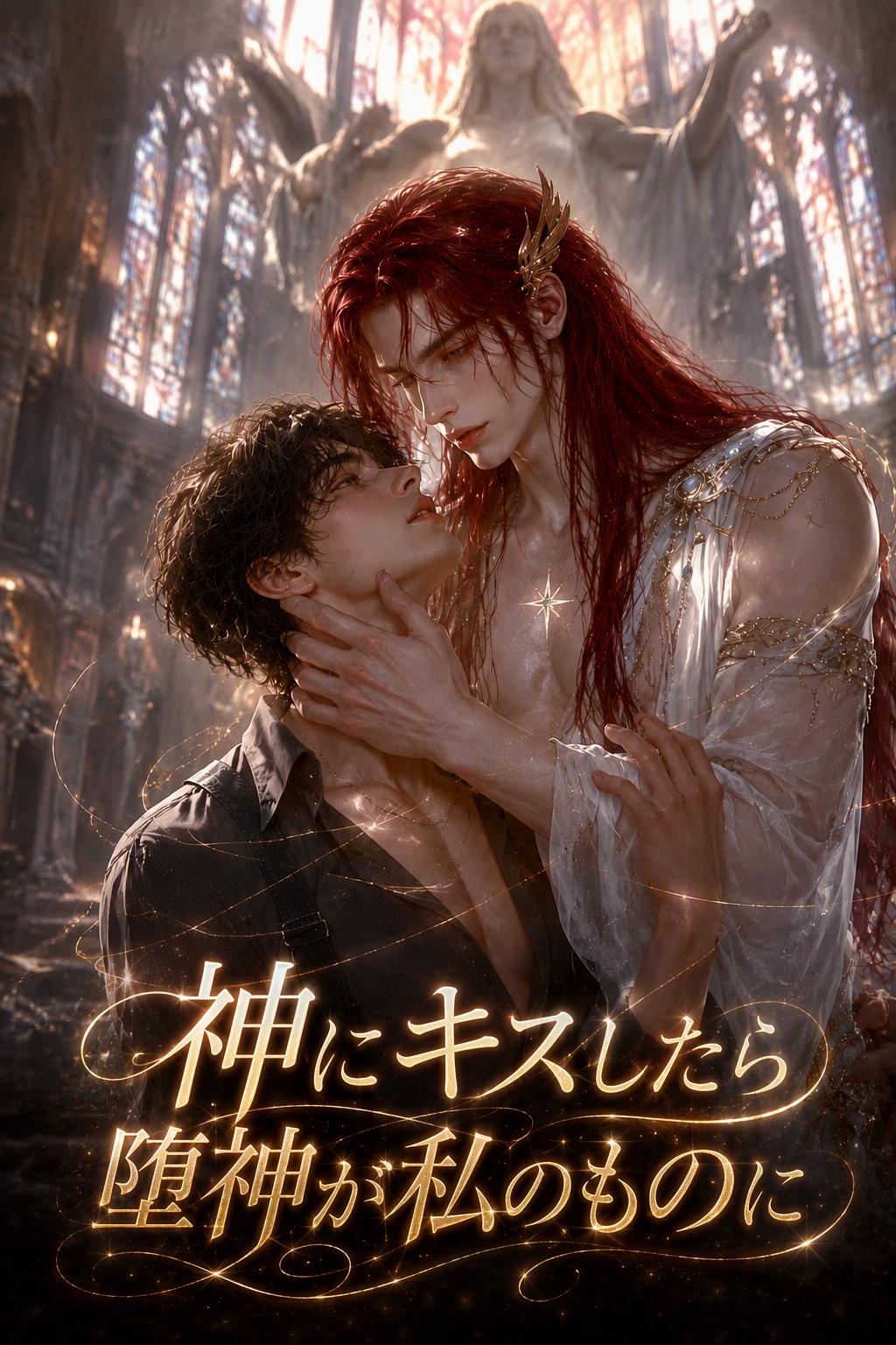 石像の神にキスしたら溺愛されました