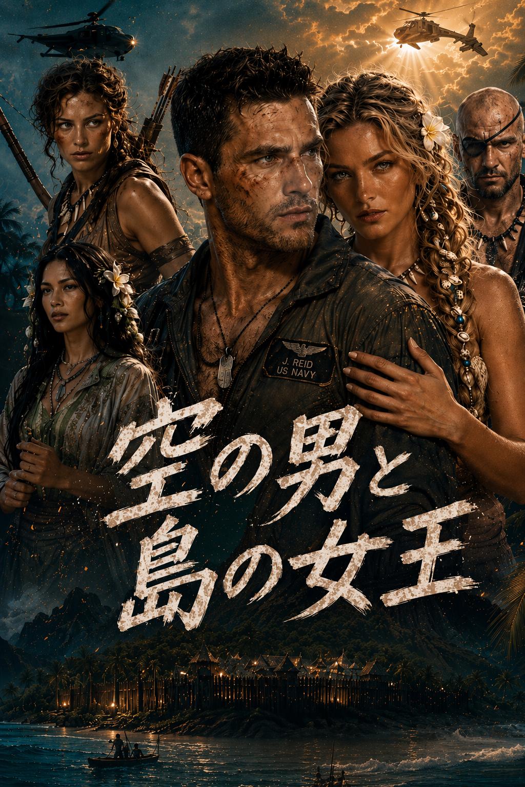 空の男と島の女王