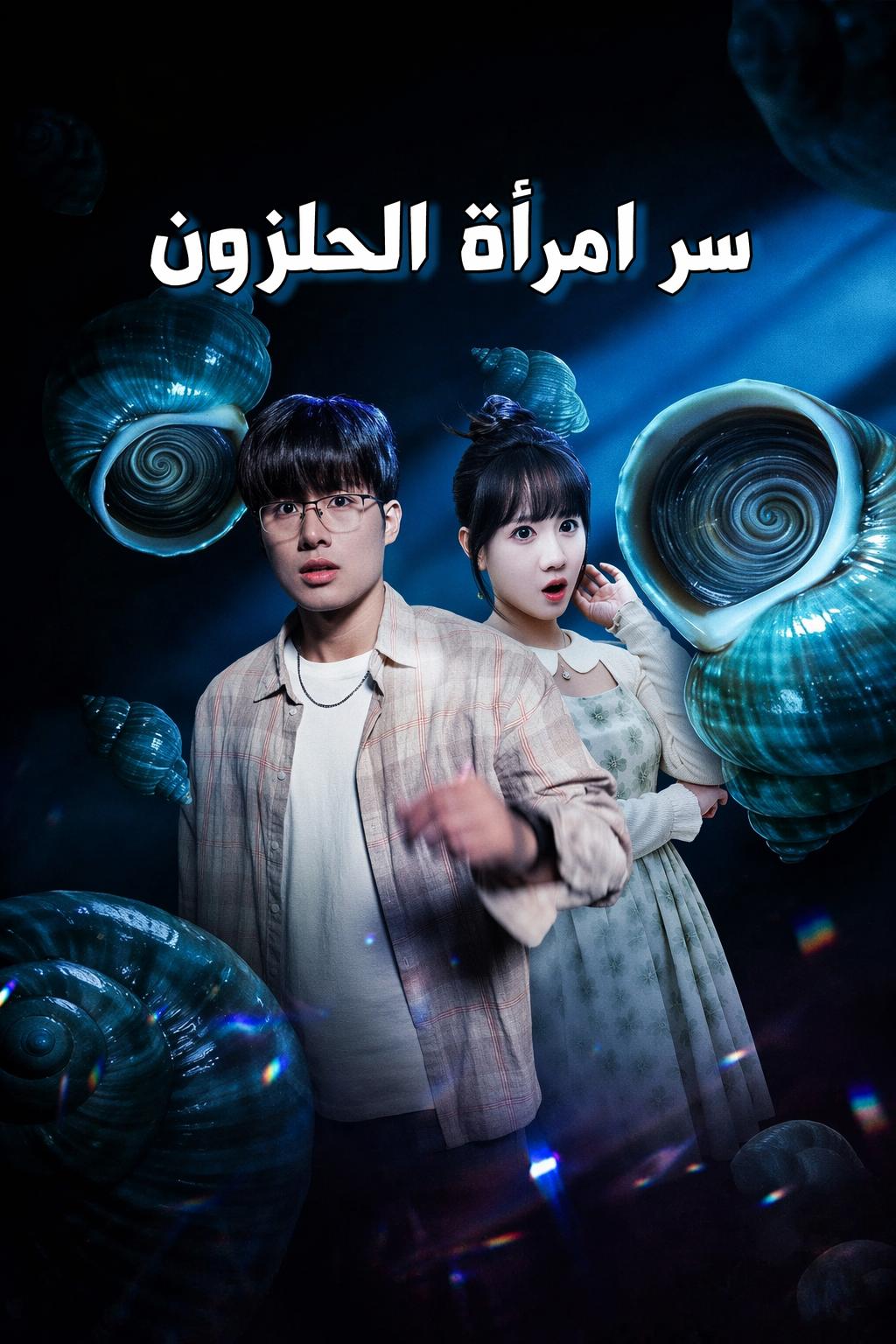 سر امرأة الحلزون