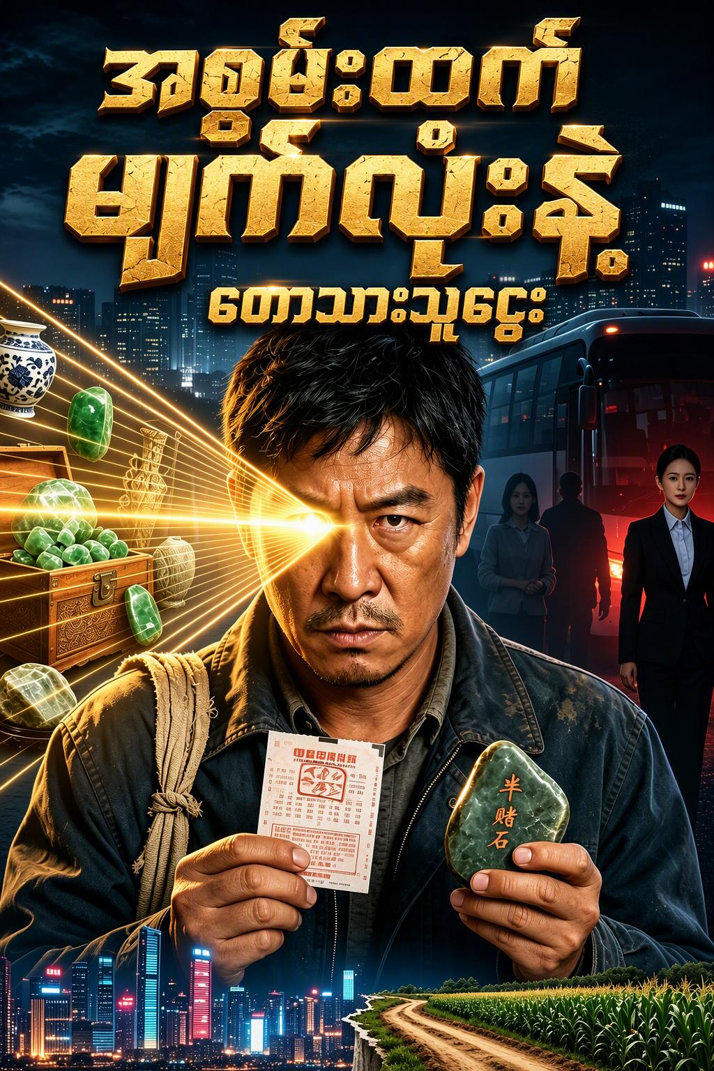 ဓာတ်မှန်မျက်လုံးနှင့် တောသား