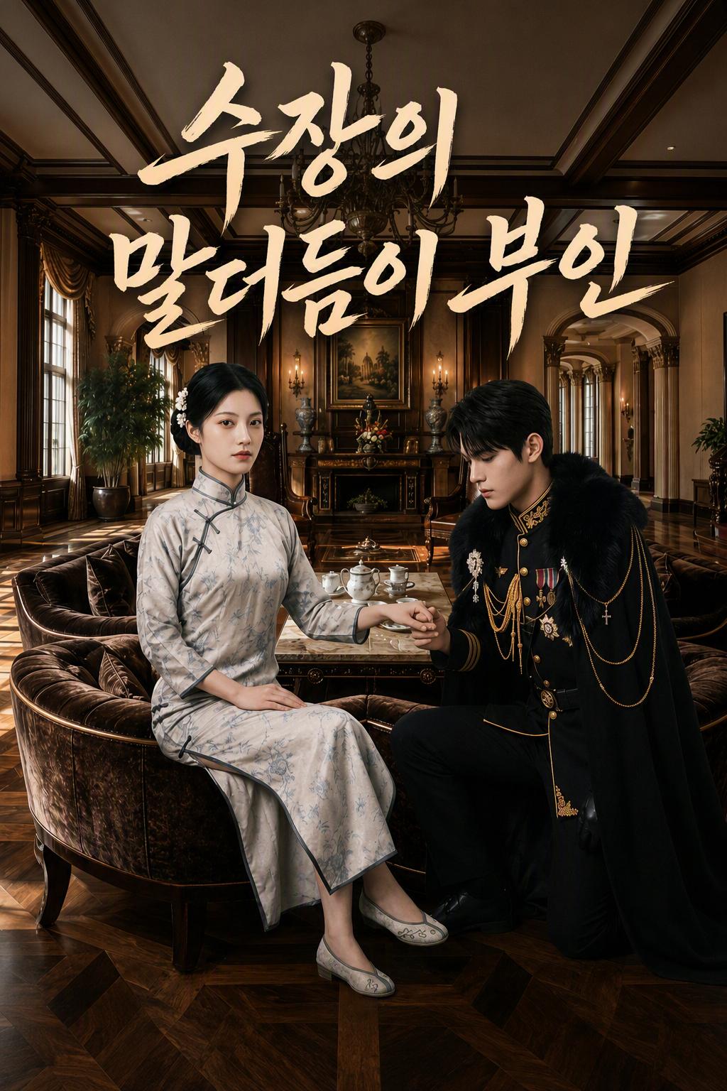수장의 말더듬이 부인