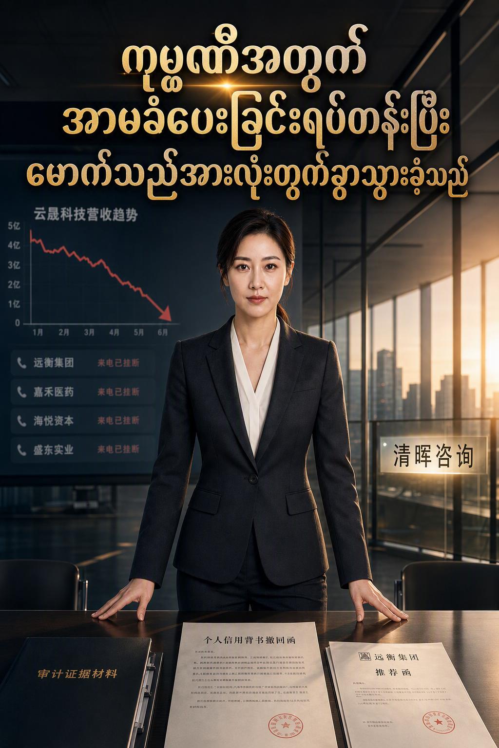 ဖောက်သည်များကို လုယူသွားသော အမျိုးသမီးဒါရိုက်တာ