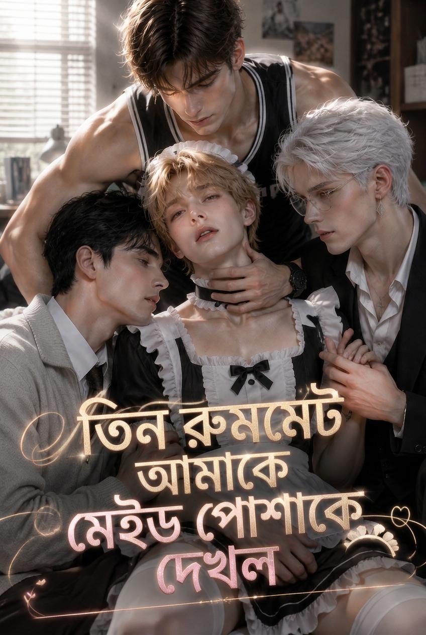 আমার তিন রুমমেট আমাকে কাজের মেয়ের পোশাকে দেখে ফেলেছে