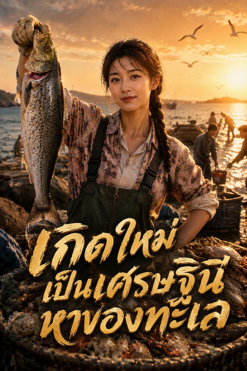 เกิดใหม่เป็นเศรษฐินีหาของทะเล