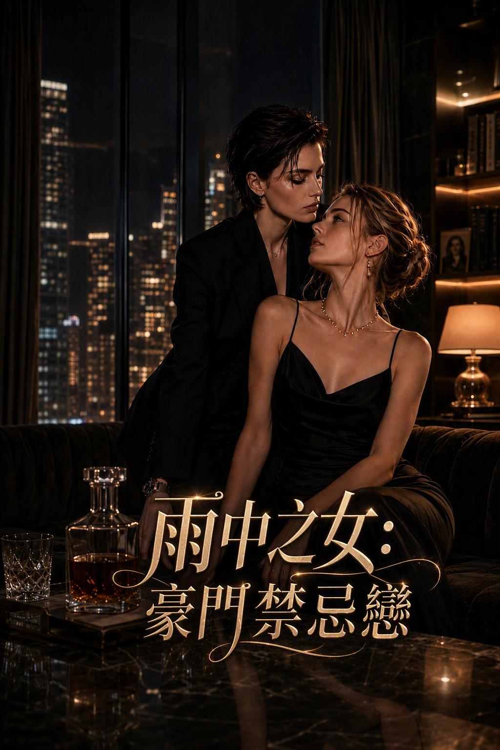 雨中女人
