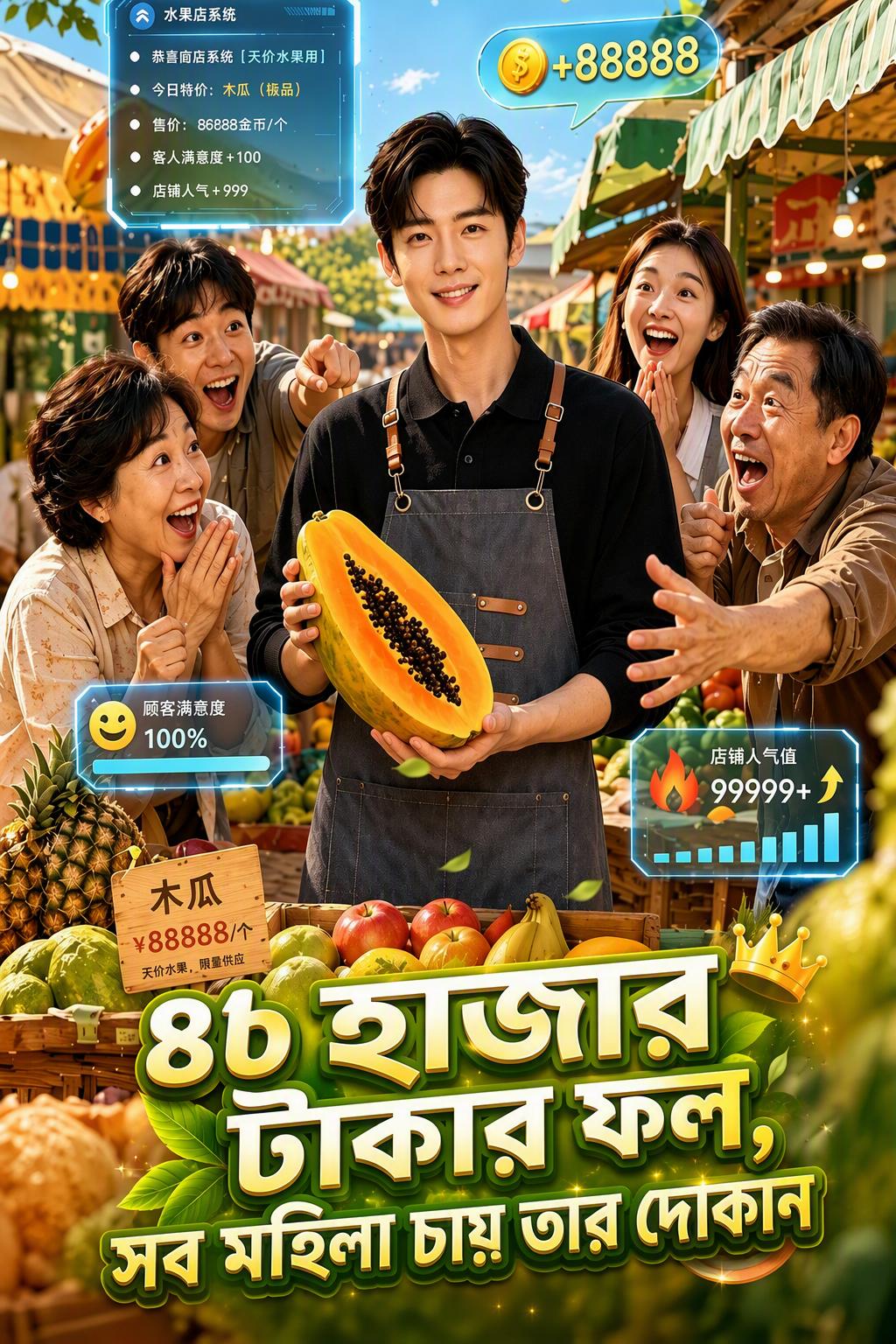 জাদুর ফল তাকে বানাল ধনকুবের