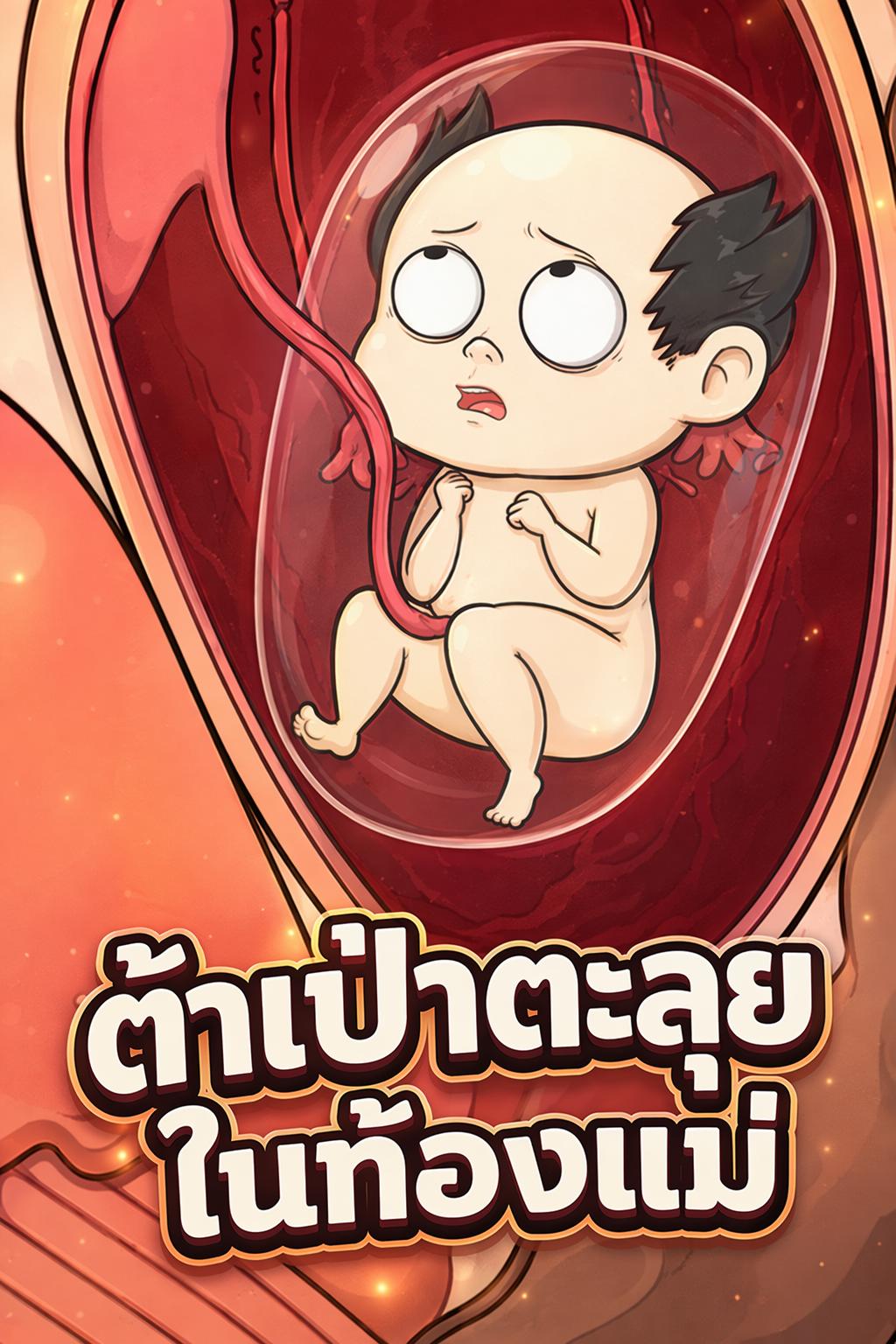 ต้าเป่าตะลุยในท้องแม่