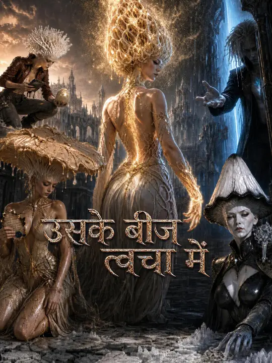 उसके बीज उसकी त्वचा में