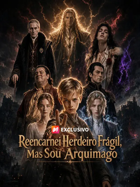 Reencarnei como Herdeiro Frágil, Mas Sou um Arquimago