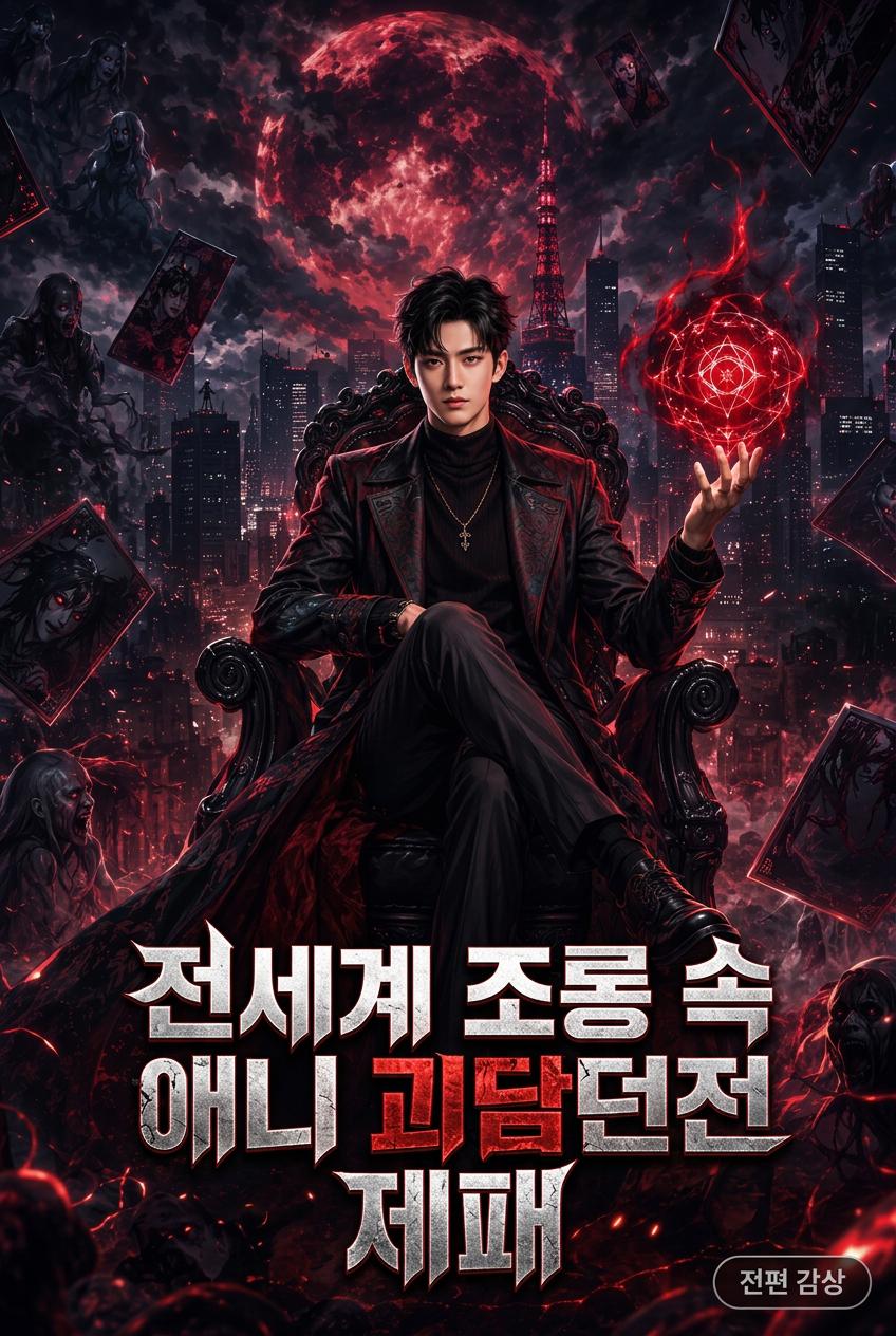 나 혼자 애니 괴담 게임 정복