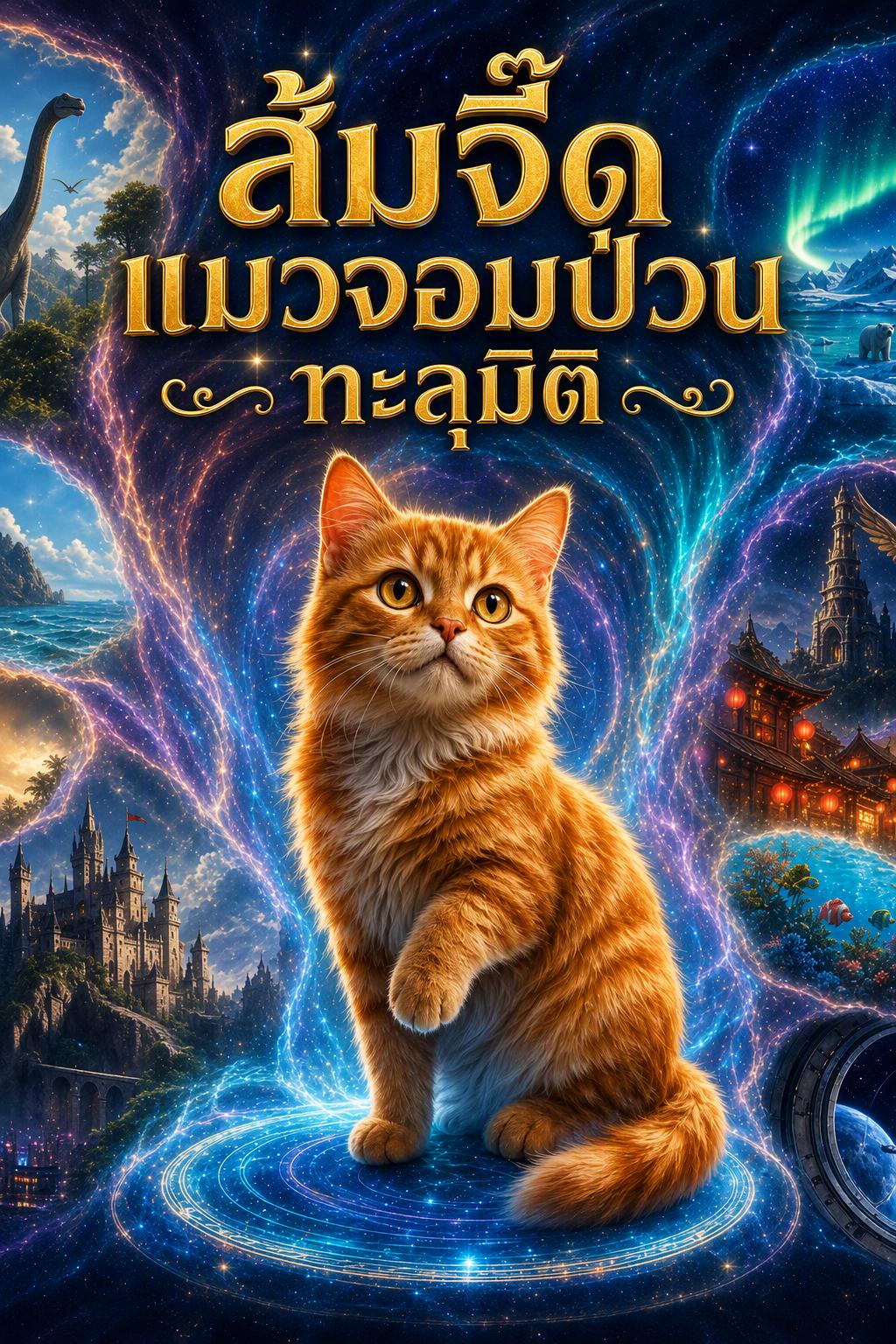 ส้มจี๊ด แมวจอมป่วนทะลุมิติ