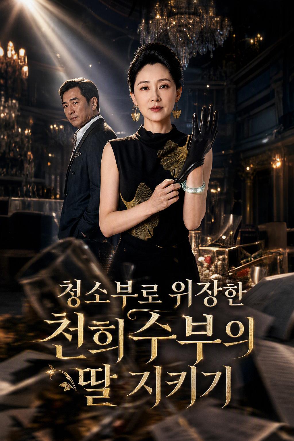 청소부로 위장한 천희수부의 딸 지키기