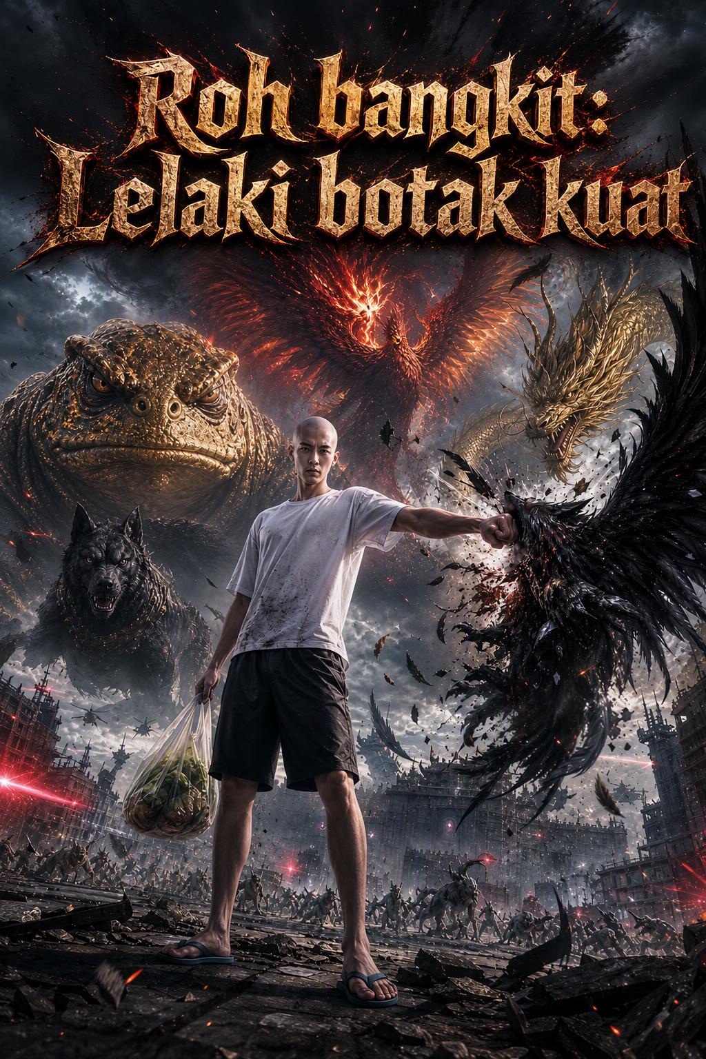 Aku kuat kerana botak
