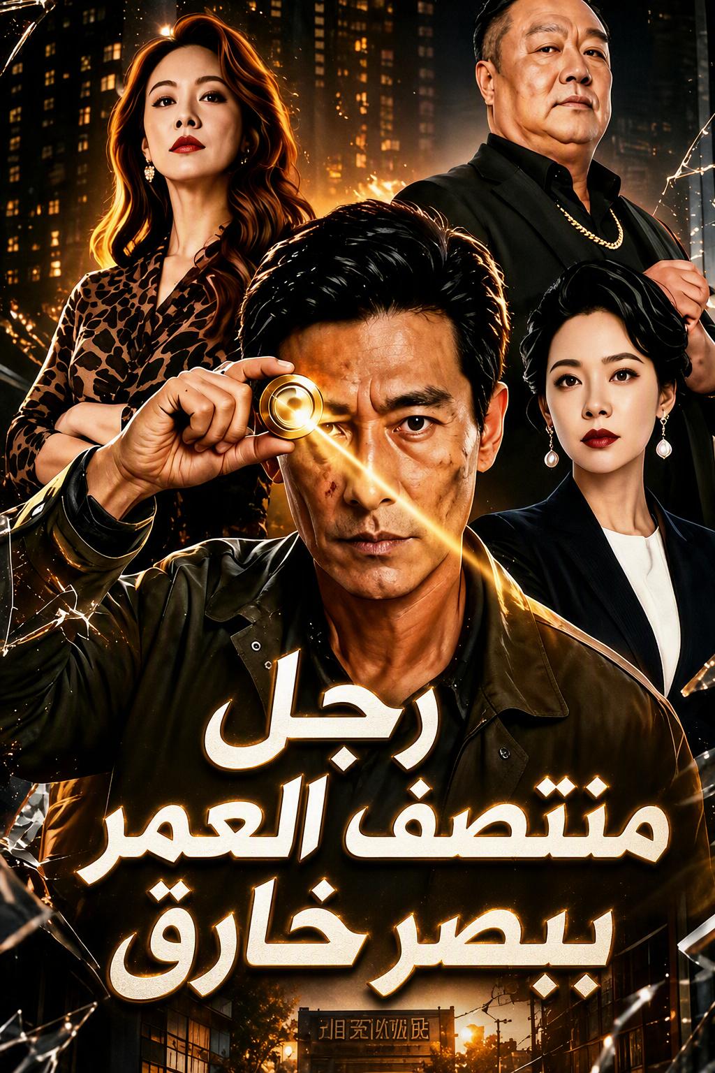 رجل منتصف العمر ببصر خارق