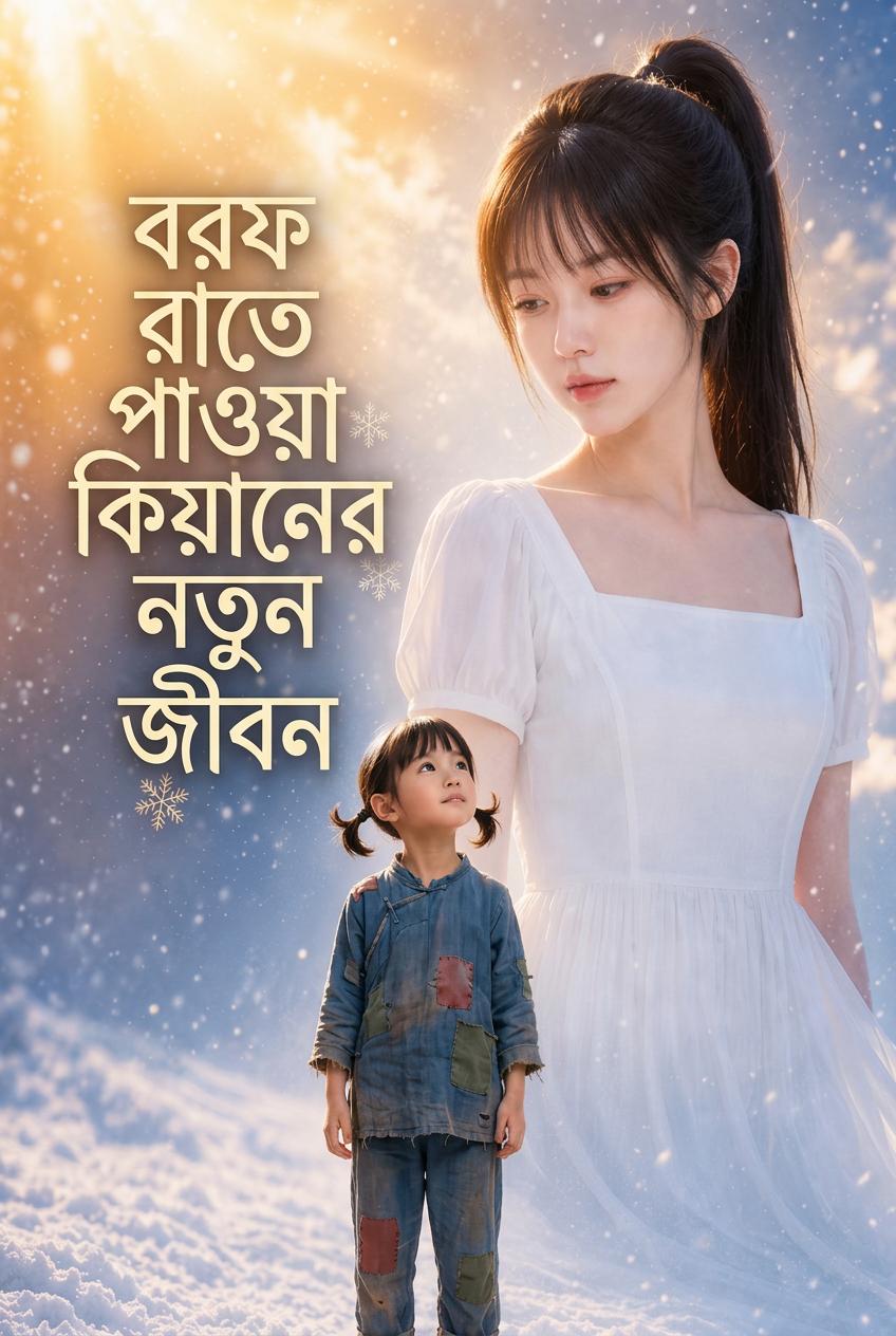 তুষারে পরিত্যক্ত মেয়ে