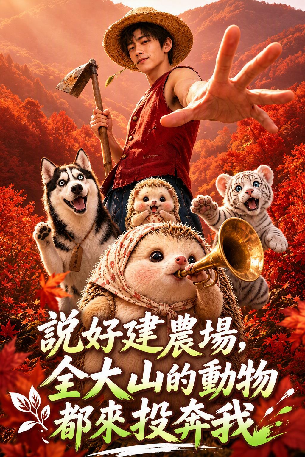 說好建農場，全大山的動物都來投奔我