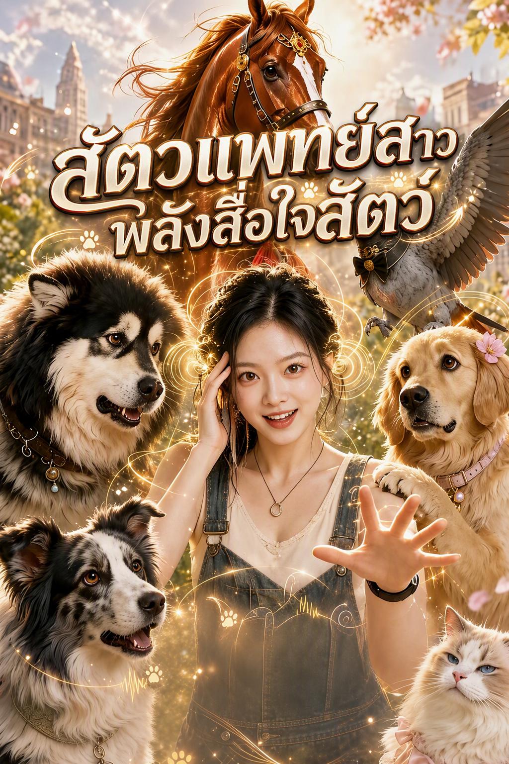 สัตวแพทย์สาวพลังสื่อใจสัตว์