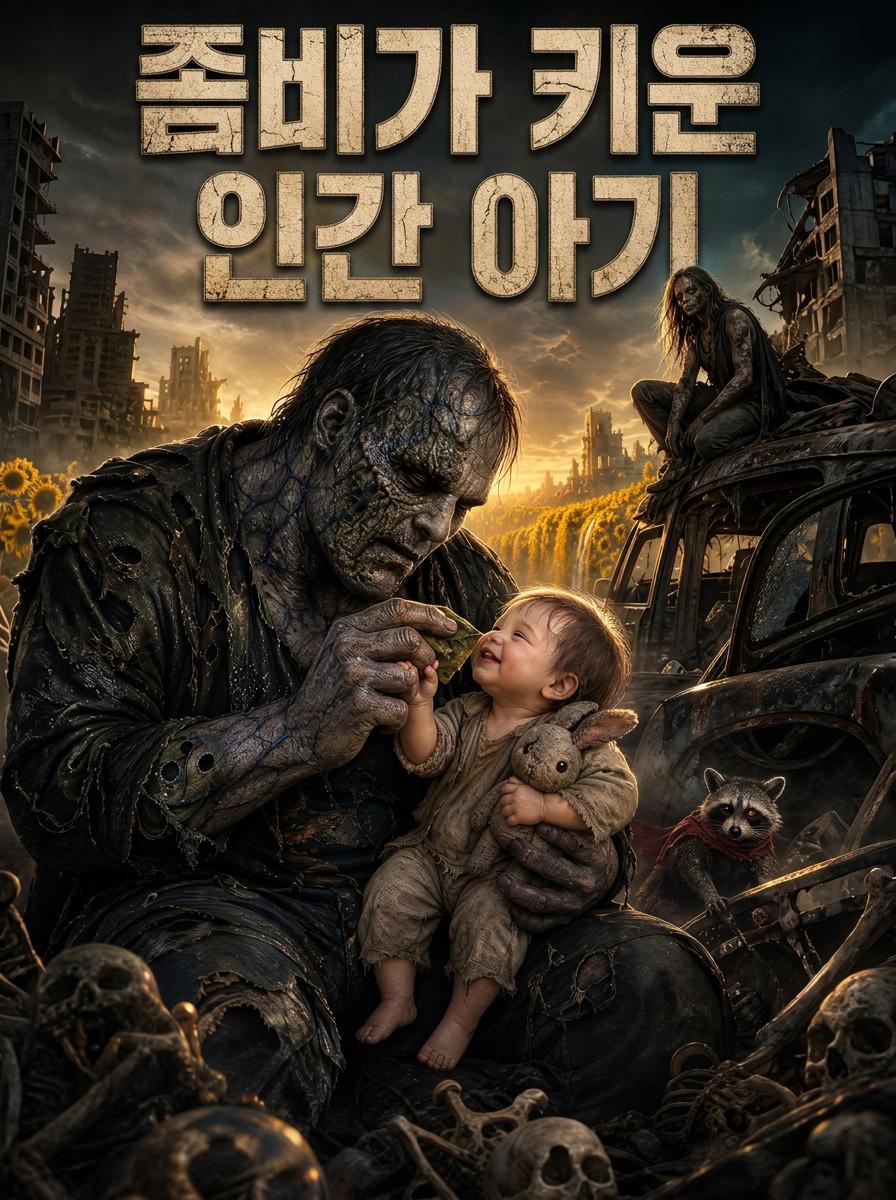 좀비가 키운 인간 아기