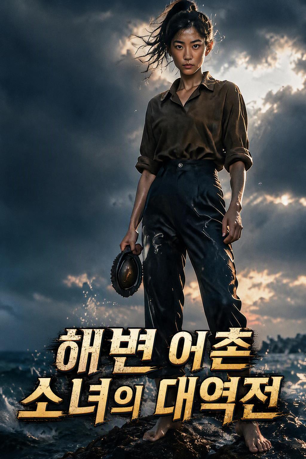 해변 어촌 소녀의 대역전