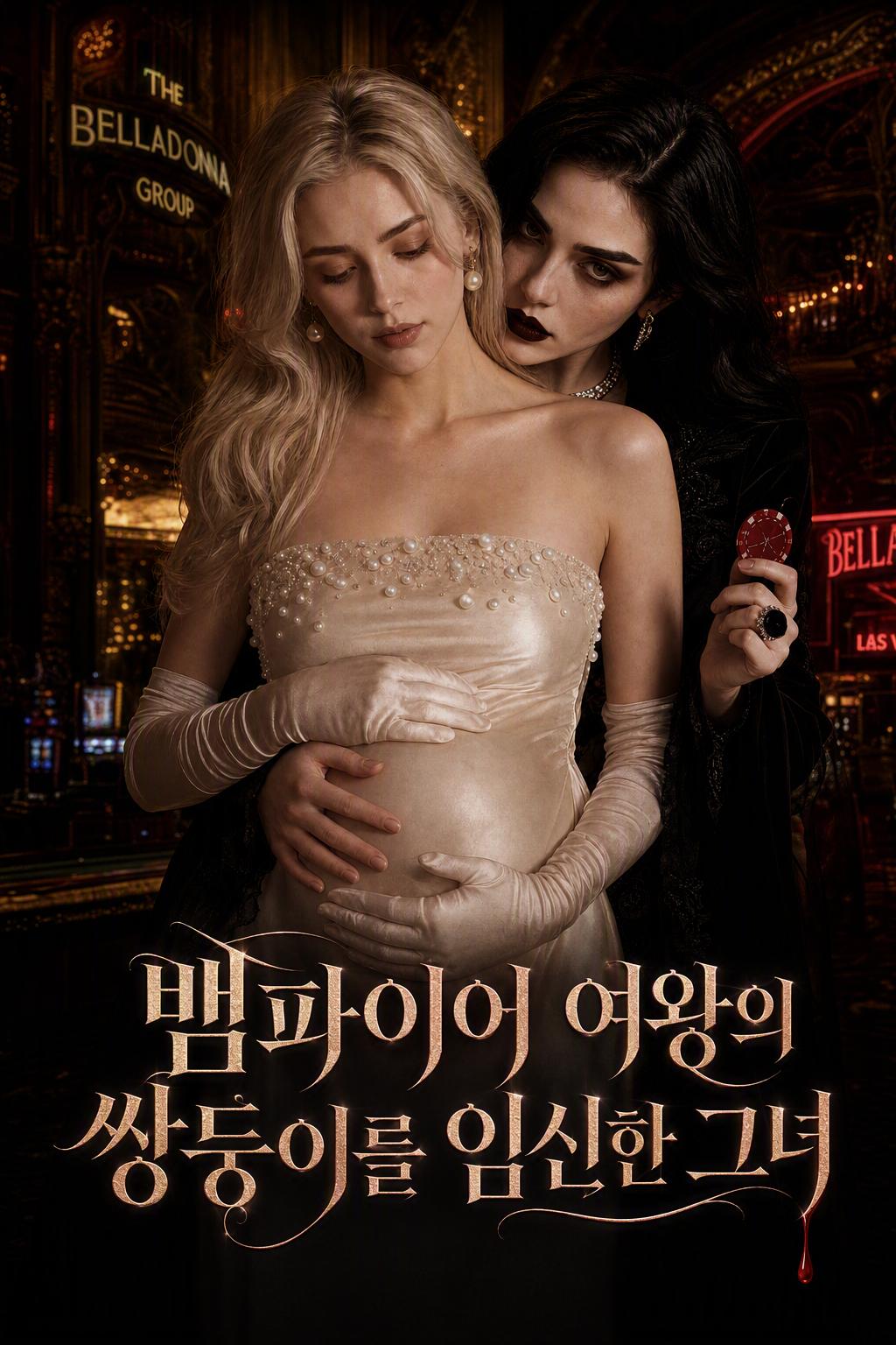뱀파이어 여왕의 쌍둥이를 임신했다