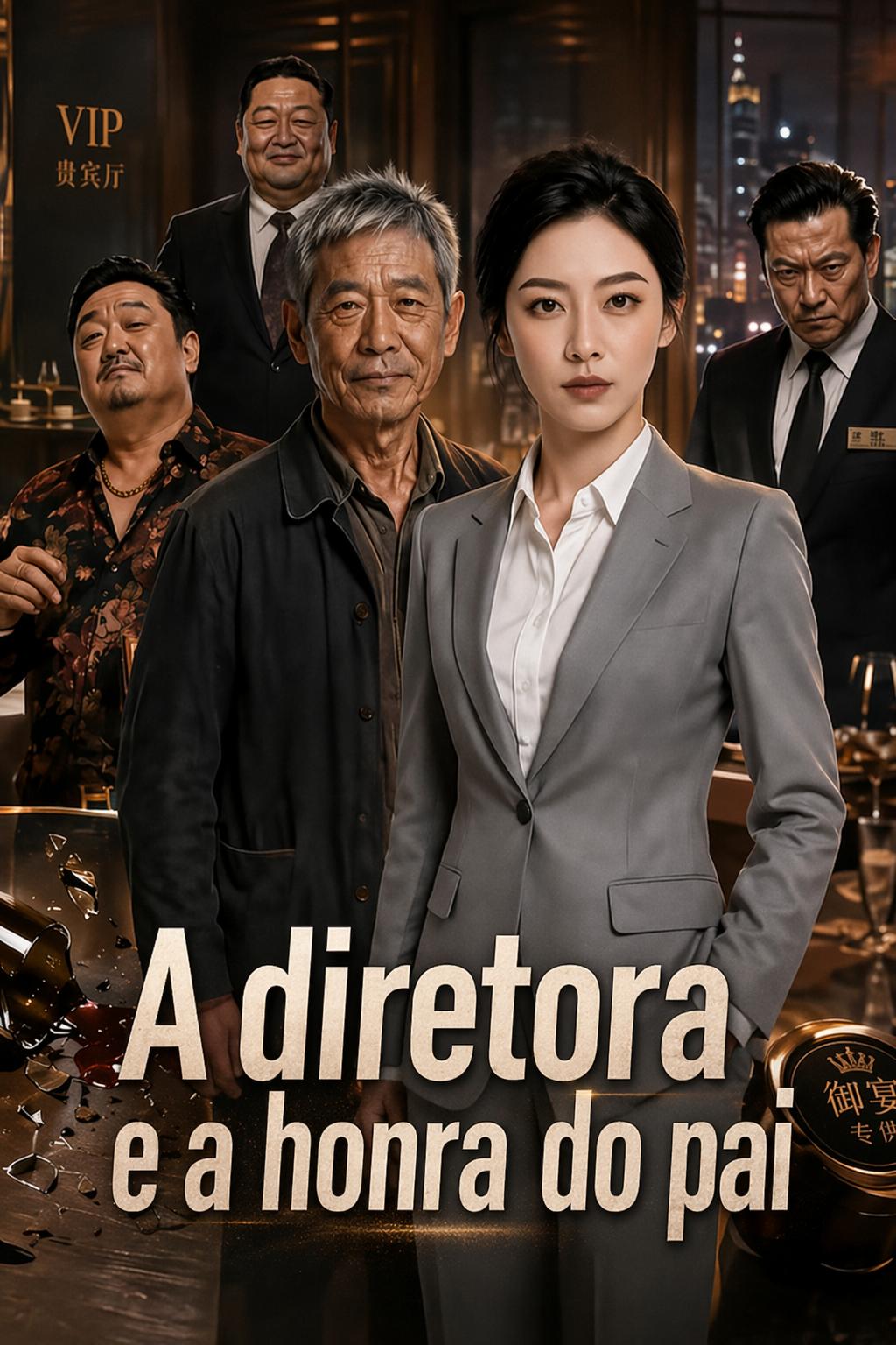 O pai da diretora-executiva