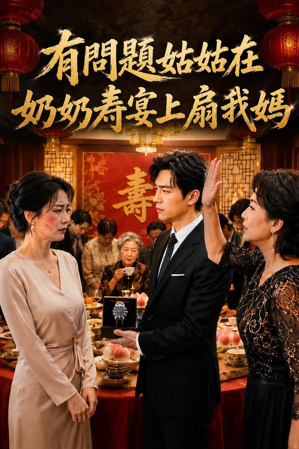 忍耐已久的丈夫反击