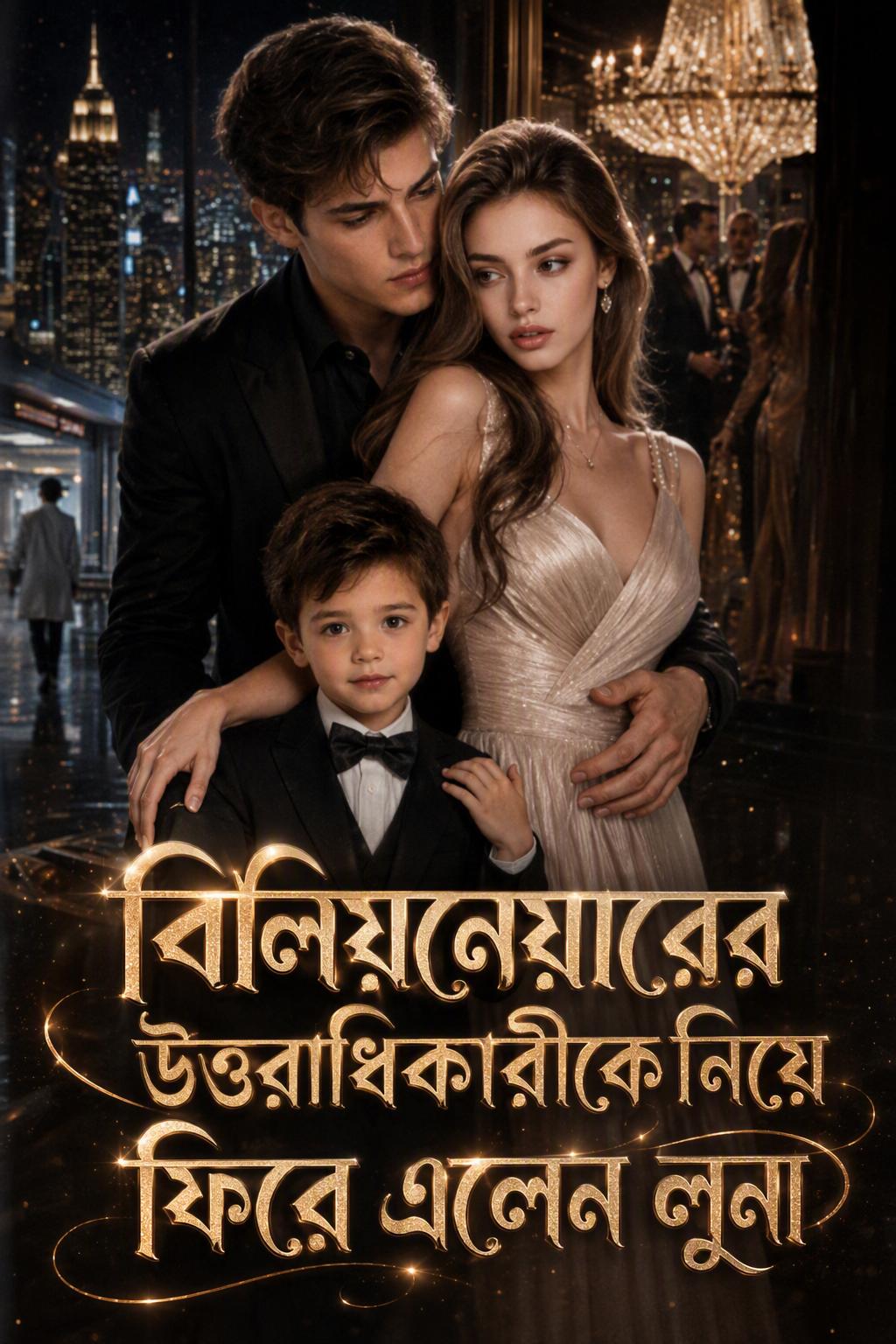 বিলিয়নেয়ারের উত্তরাধিকারীকে নিয়ে ফিরে এলেন লুনা