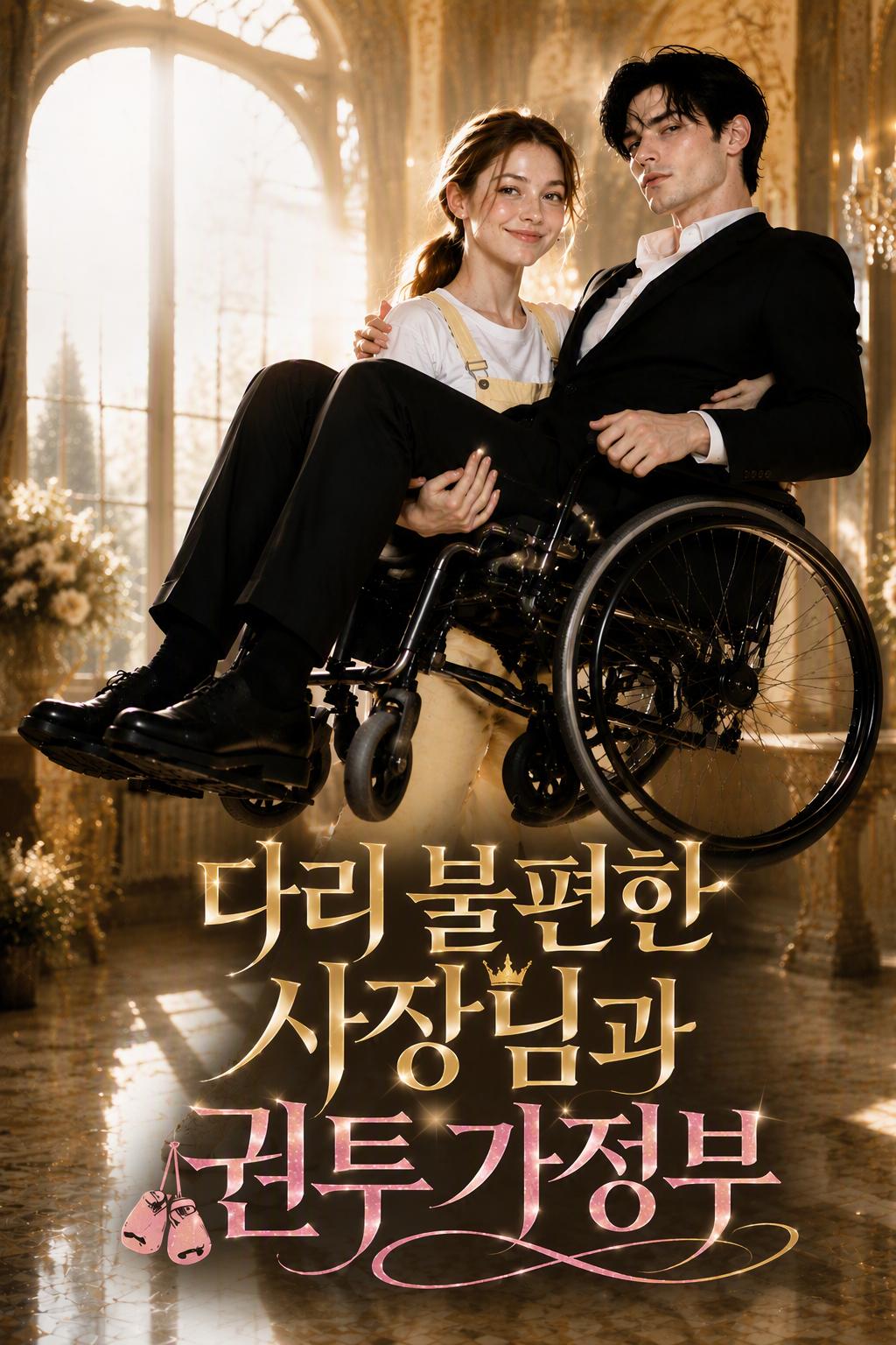 다리 불편한 사장님과 권투 가정부