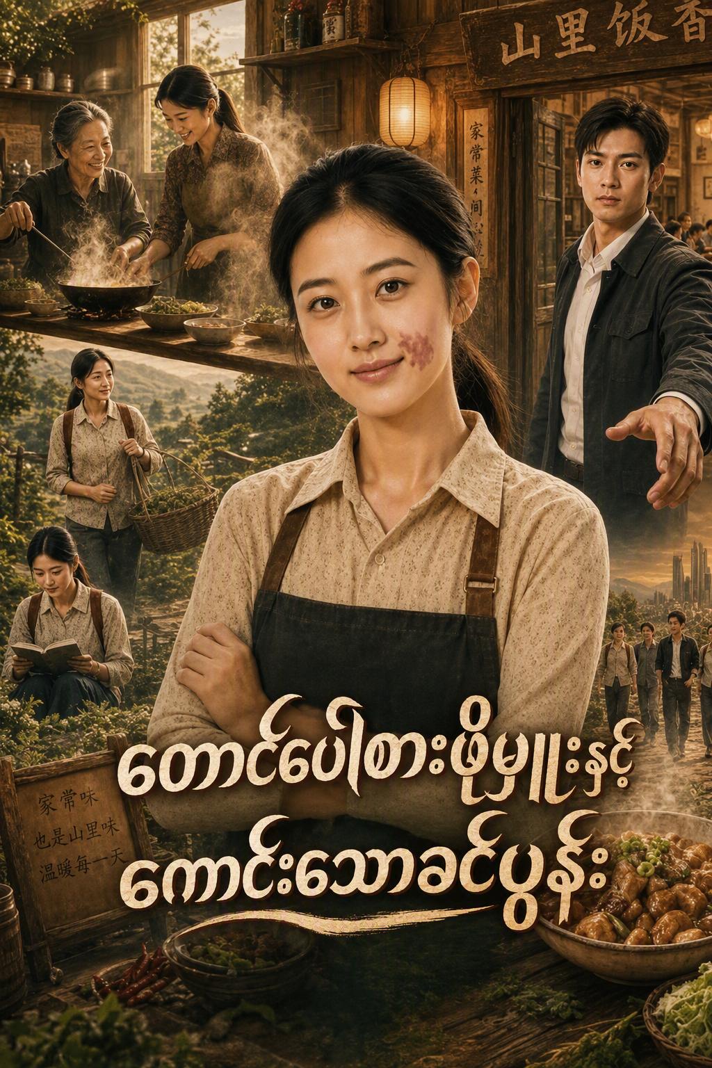 တောင်ပေါ်မှာ လက်ထပ်ပြီးနောက် အစားအစာမှူးကြီး ဖြစ်လာခဲ့သည်