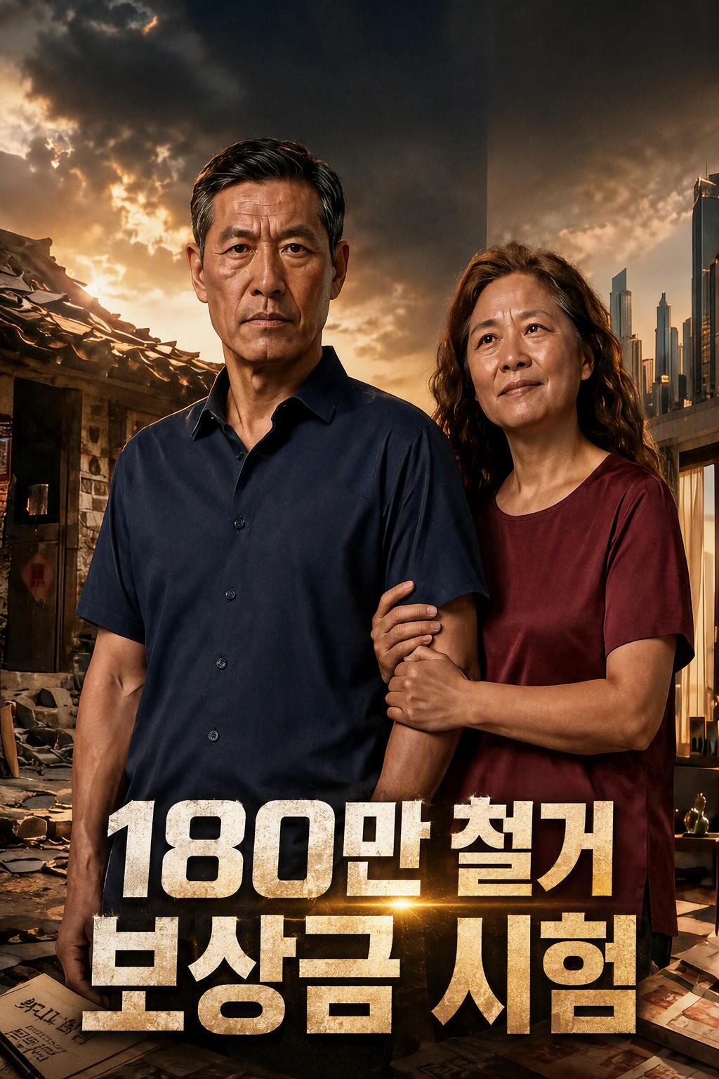 180만 철거 보상금 시험