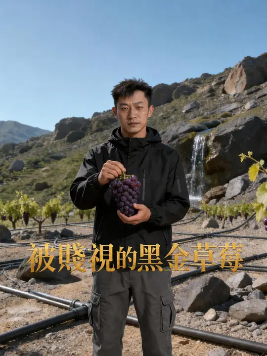 被賤視的黑金草莓