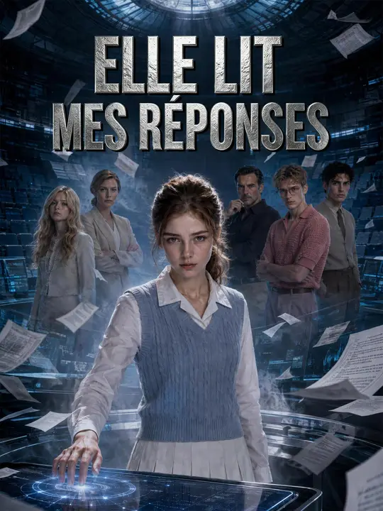 Elle lit mes réponses