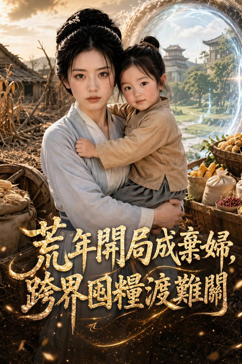 荒年開局成棄婦，跨界囤糧渡難關