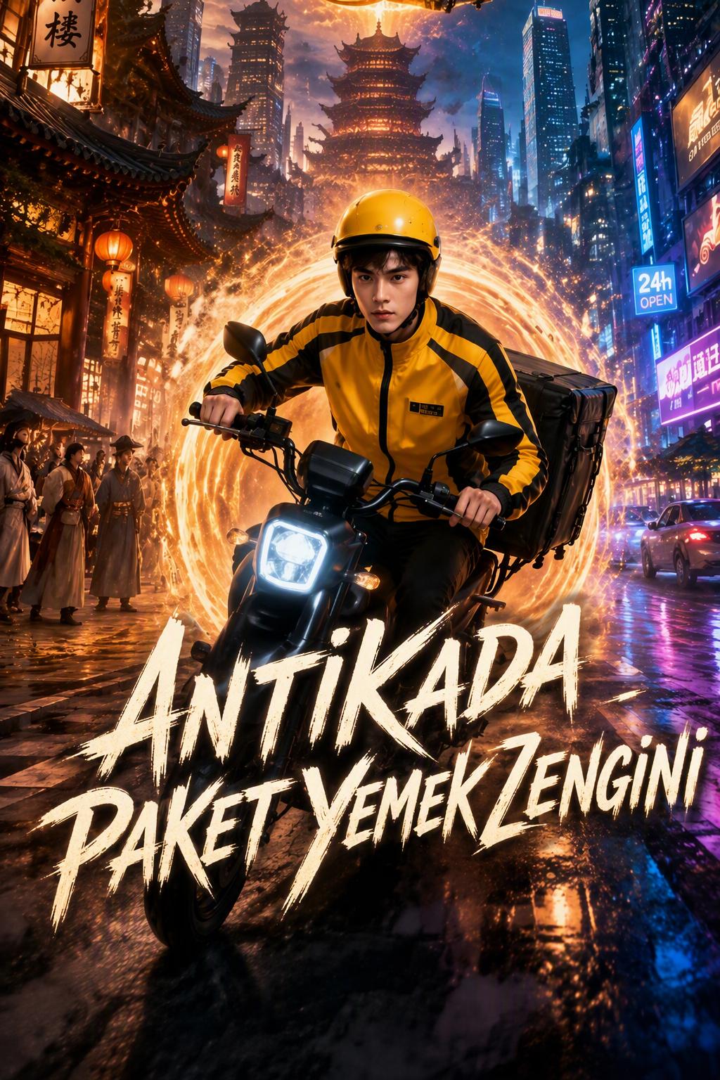 Antikada paket yemek zengini