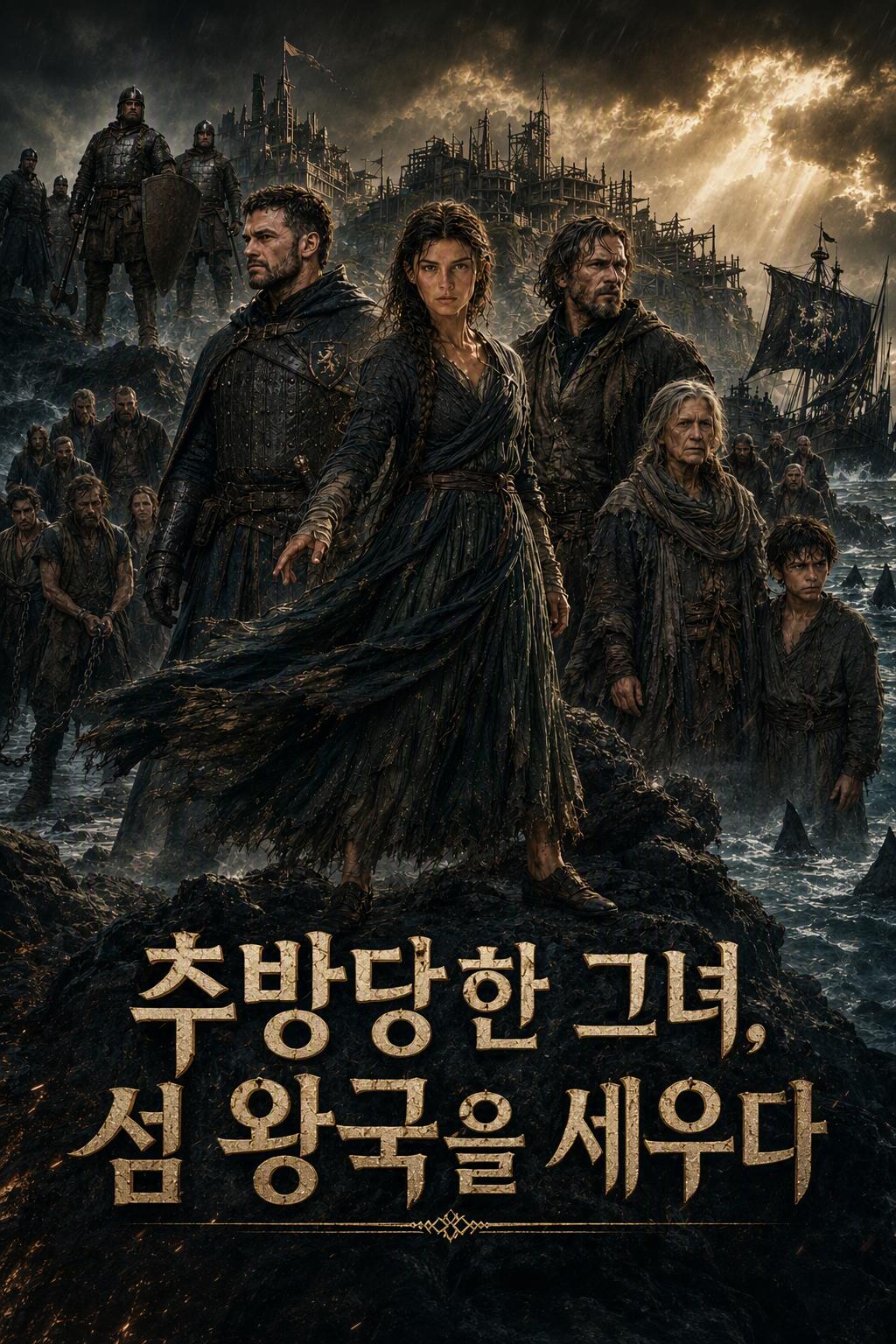 추방당한 그녀, 섬 왕국을 세우다